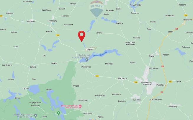 Działka budowlana blisko jeziora z MPZP.