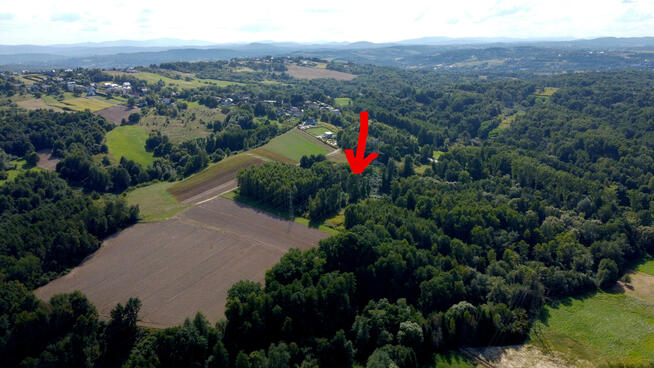 Działka Buków gm. Mogilany