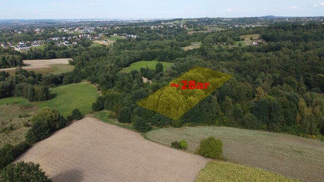 Działka Buków gm. Mogilany