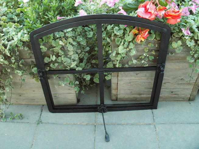 Stare okno , rama okienna retro loft lustro, altana 58x57