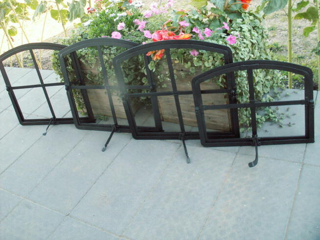 Stare okno , rama okienna retro loft lustro, altana 58x57