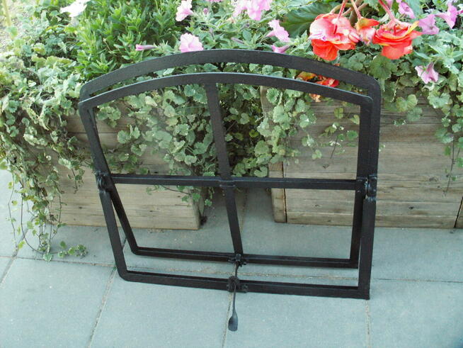 Stare okno , rama okienna retro loft lustro, altana 58x57