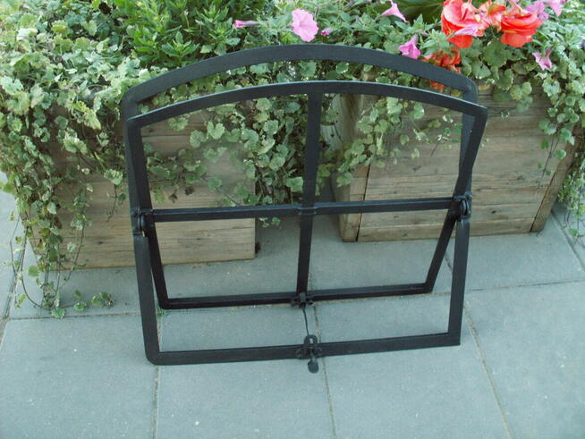 Stare okno , rama okienna retro loft lustro, altana 58x57