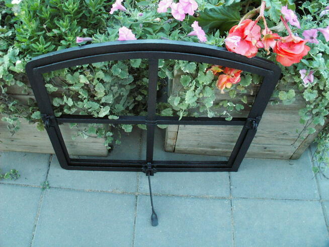 Stare okno , rama okienna retro loft lustro, altana 58x57