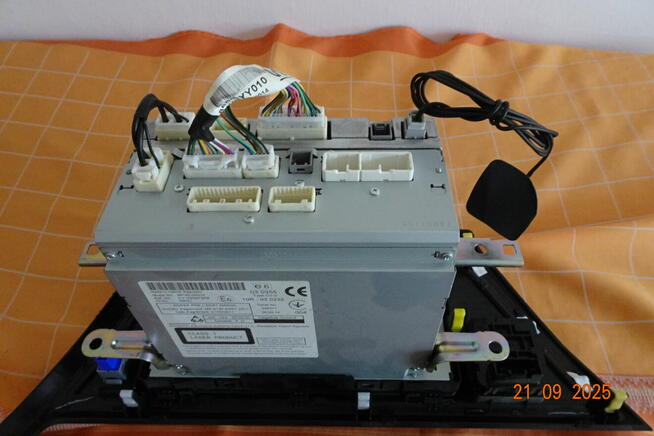 TOYOTA AURIS II zestaw audio i sterownik klimy, maskownice