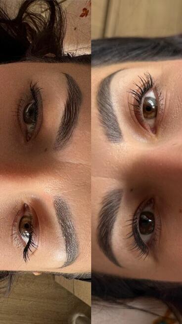Brwi-Regulacja ,Laminacja, farbowanie , henna
