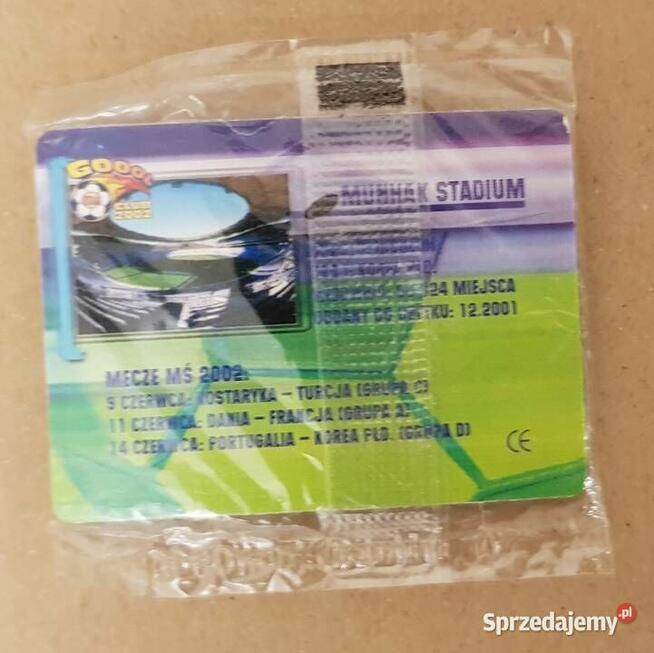 Karta kolekcjonerska – Stadion piłkarski!