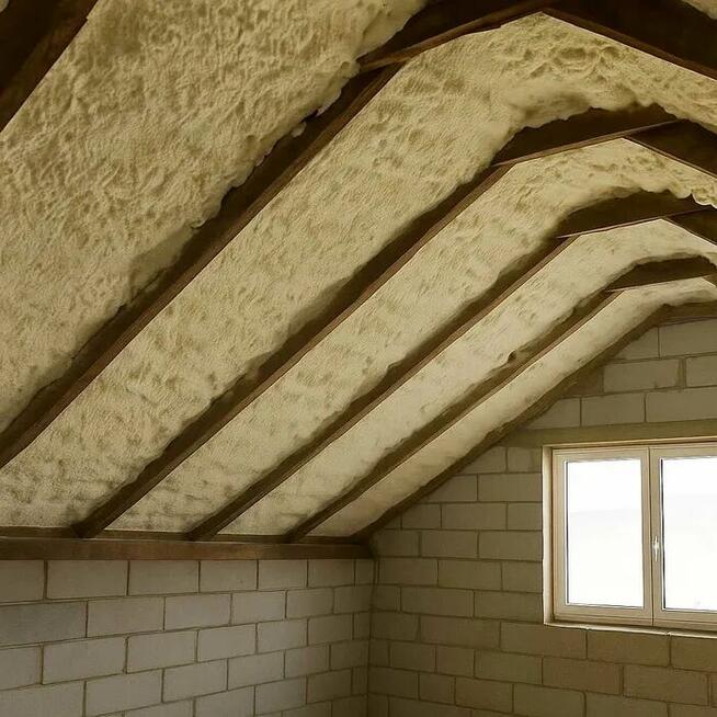 Thermoclad – Ocieplanie pianką PUR oraz wdmuchiwanie wełny i