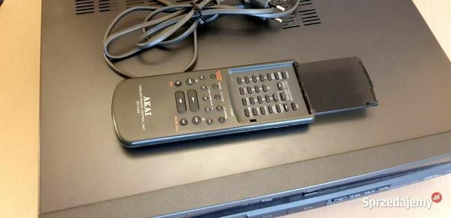 Odtwarzacz VHS AKAI VS-F12EDG z pilotem, darmowa wysyłka