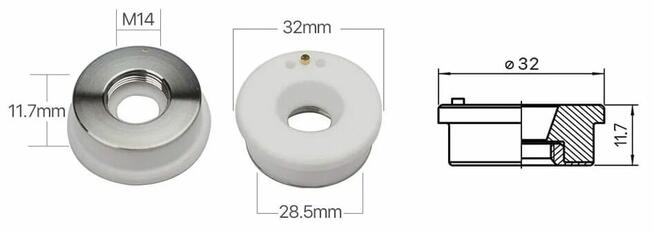Pierścień ceramiczny 32mm OEM, Weni Solution
