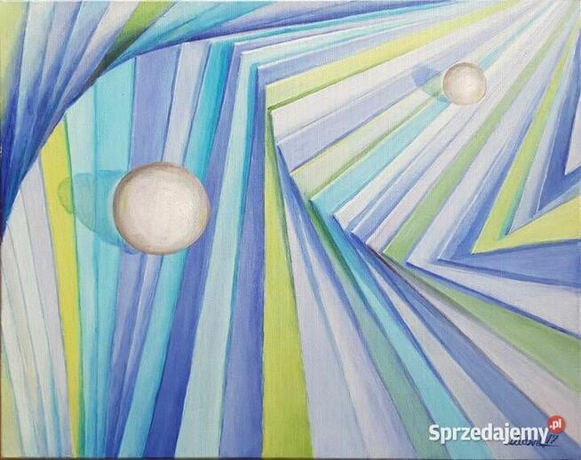 Composition, 50 x 40, olej na płótnie, 2017, DARMOWA wysyłka