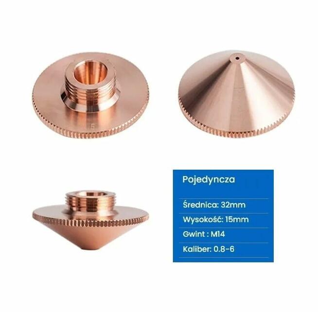 Dysza pojedyncza Raytools Typ A 2.5 mm, Weni Solution