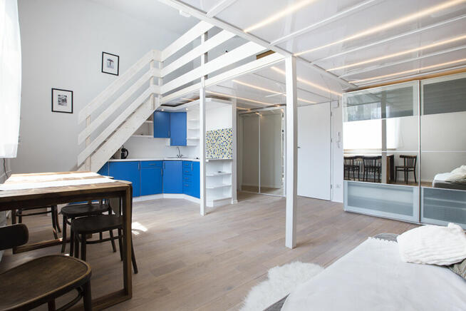 Podwale, centrum, dworzec główny, kawalerka z antresolą