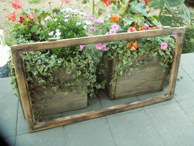 Rama okienna lustro aranżacja wnętrz 61x111