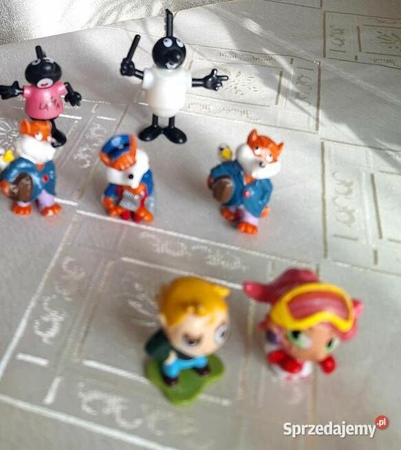 Zestaw figurek z jajek niespodzianek Kinder i innych