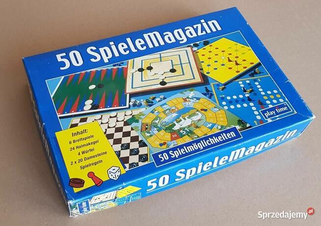 50 Spiele Magazin - zestaw gier planszowych, darmowa wysyłka !