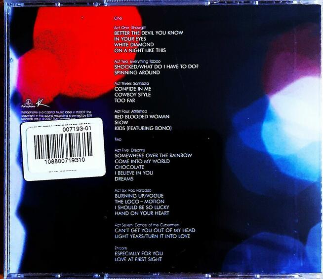 CD Nowe- Polecam Podwójny Album KYLIE MINOGUE- Album Showgir