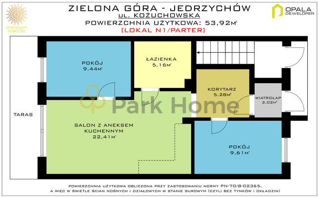 Mieszkanie Zielona Góra, Kożuchowska