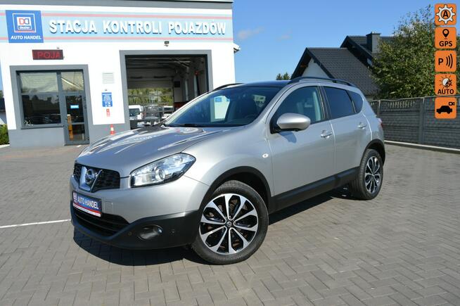 Nissan Qashqai 1.6i Automat Serwis Navi Kamera Panoramadach Bluetooth 147 tys.km
