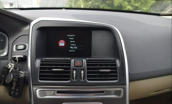 Volvo XC 60 2.0d4 181 KM Automat skóry ledy xenon bezwypadkowy serwis gwarancja