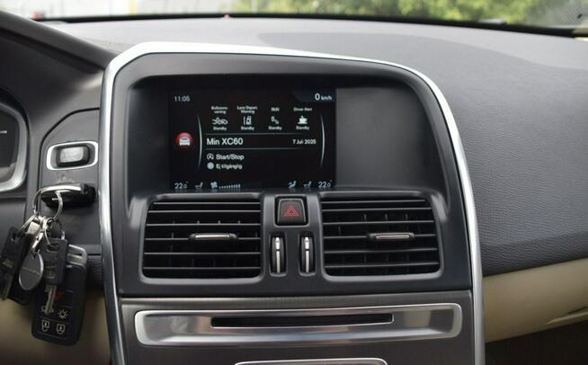 Volvo XC 60 2.0d4 181 KM Automat skóry ledy xenon bezwypadkowy serwis gwarancja