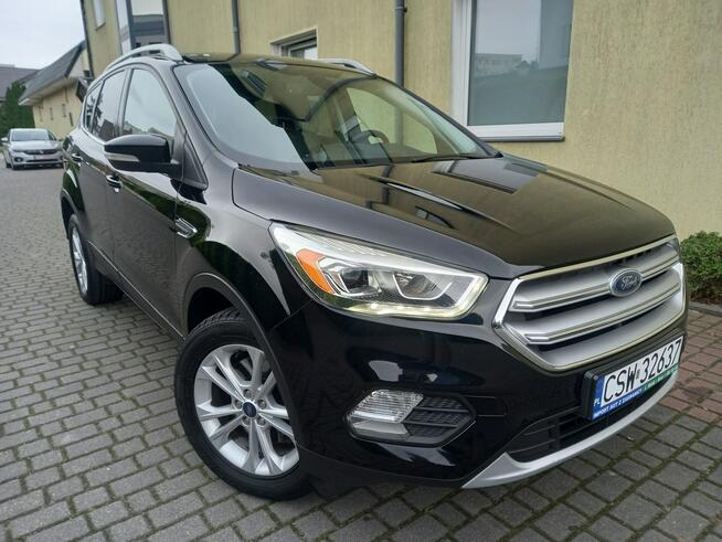Ford Kuga 2.0Tdci 6Biegów Titanium Duża Navi El.Klapa Ledy 2Kpl Kół Bezwypadkowa