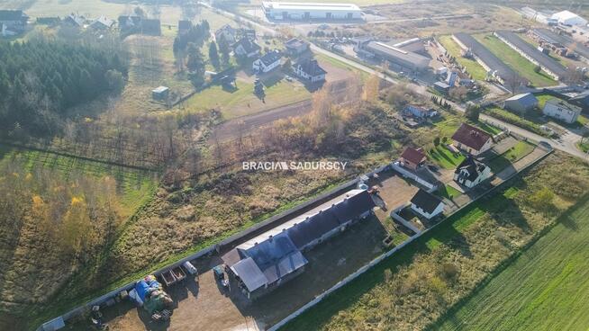 Działka usługowa Mników gm. Liszki