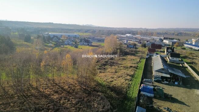 Działka usługowa Mników gm. Liszki