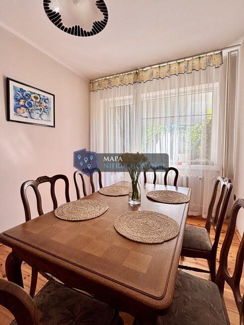 Dom rodzinny z kominkiem i ogrodem – blisko lasu