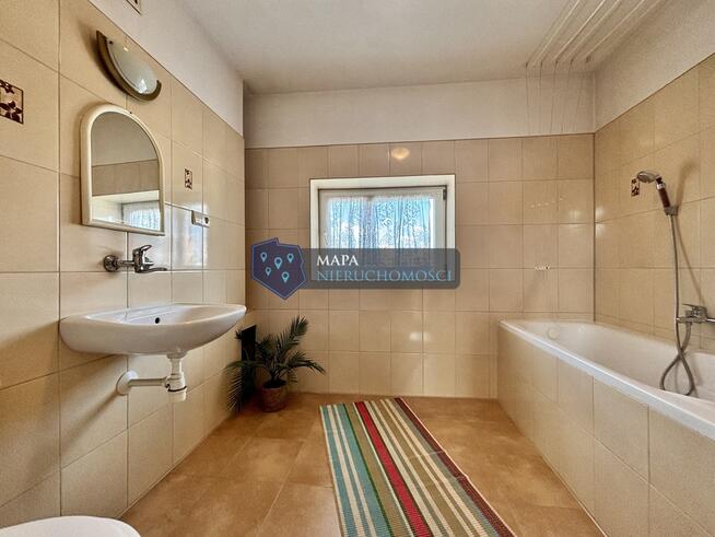 Dom rodzinny z kominkiem i ogrodem – blisko lasu