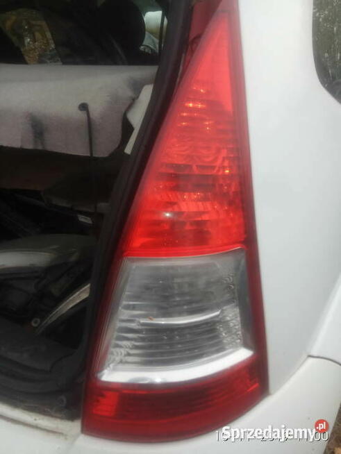 Drzwi lewe tylne Białe do Citroen C3 I gen.