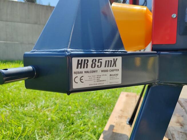 Rębak do gałęzi WALCOWY HR 85 mX - od METALCAD - 6 noży