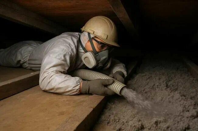 Thermoclad – Ocieplanie pianką PUR oraz wdmuchiwanie wełny i