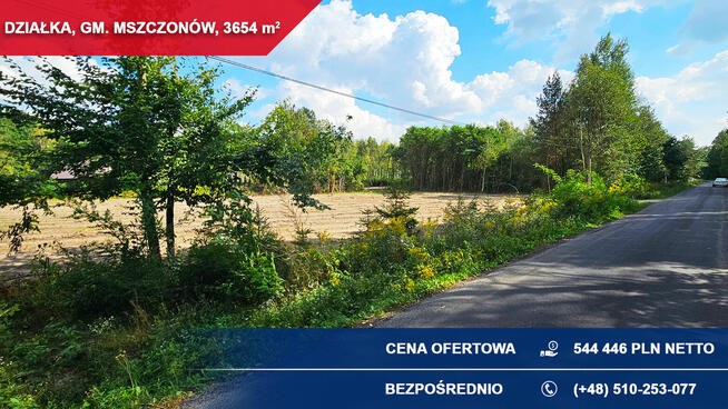 Teren usługowy przy S8 – idealny pod magazyn lub warsztat