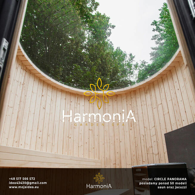 SAUNA SZKLANY DACH