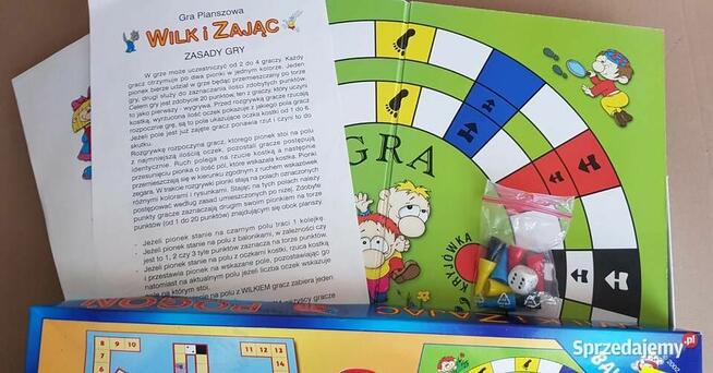 Gra planszowa „Wilk i Zając, Pogoń" - DARMOWA wysyłka