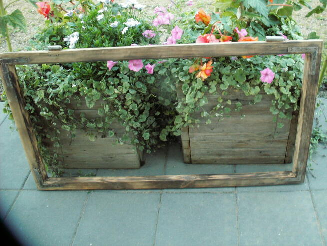 Rama okienna lustro aranżacja wnętrz 61x111