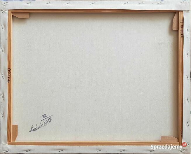 Composition, 50 x 40, olej na płótnie, 2017, DARMOWA wysyłka