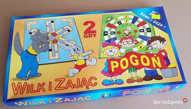 Gra planszowa „Wilk i Zając, Pogoń&quot; - DARMOWA wysyłka