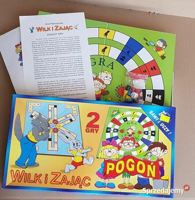 Gra planszowa „Wilk i Zając, Pogoń" - DARMOWA wysyłka