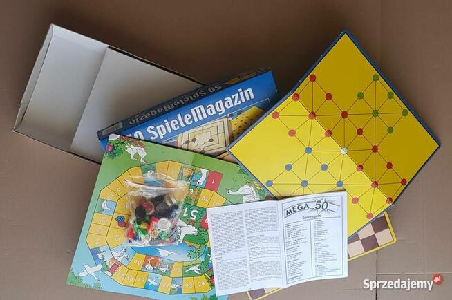 50 Spiele Magazin - zestaw gier planszowych, darmowa wysyłka !