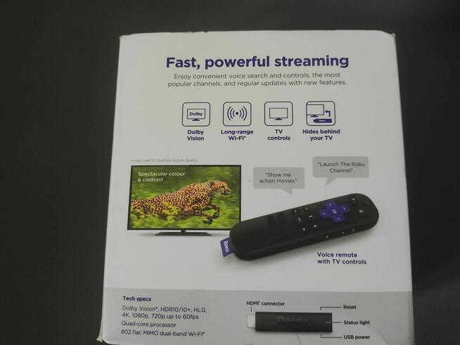 Odtwarzacz 4K Player Netflix Apple TV Spotify Chromecast