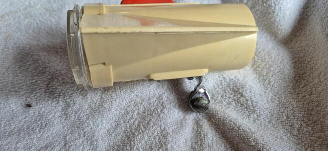 Lampa rowerowa rakieta z Romet Wigry Junior 1 75~76 r