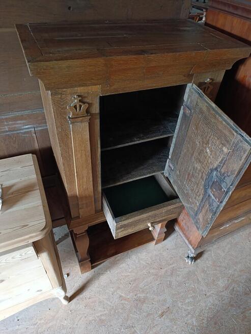 Słupek mebel antyczny solidny, #134