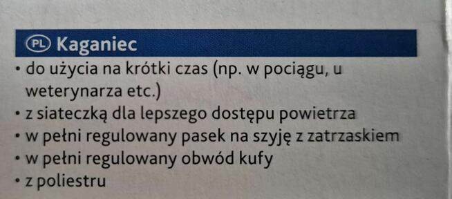 Kaganiec materiałowy Trixie weterynaryjny rozmiar M - L