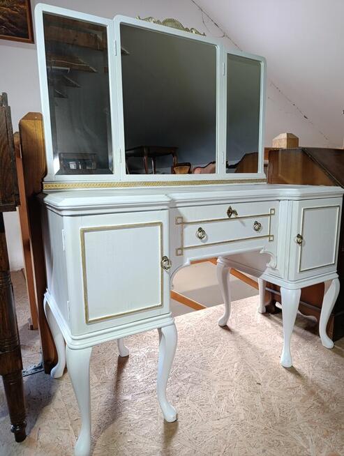 Toaletka antyczna mebel biel, #135