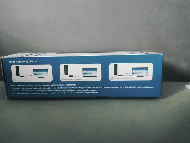 Antena wewnętrzna zewnętrzna Telewizyjna Domowa cyfrowa