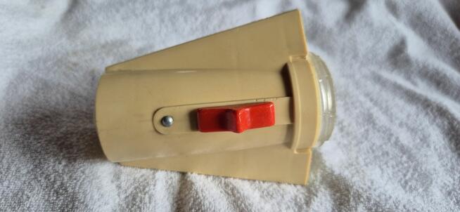 Lampa rowerowa rakieta z Romet Wigry Junior 1 75~76 r