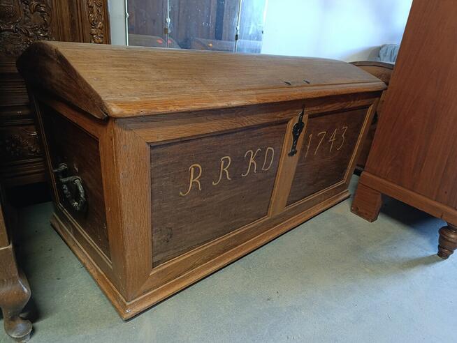 Skrzynia antyczna kufer, #114