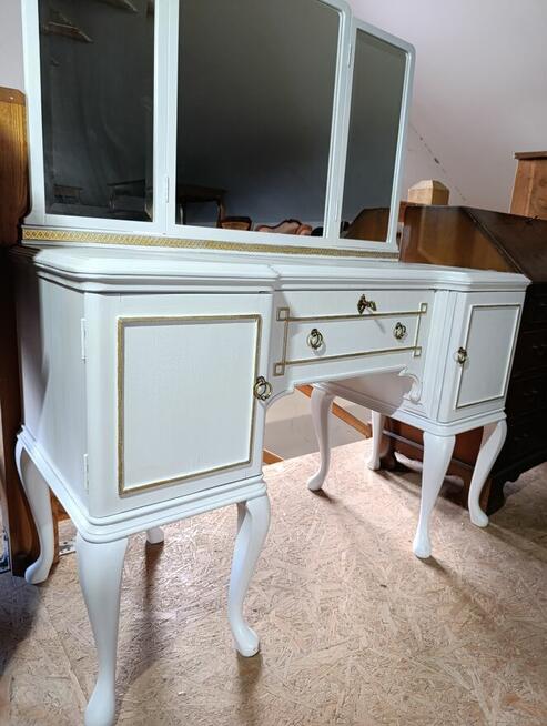 Toaletka antyczna mebel biel, #135